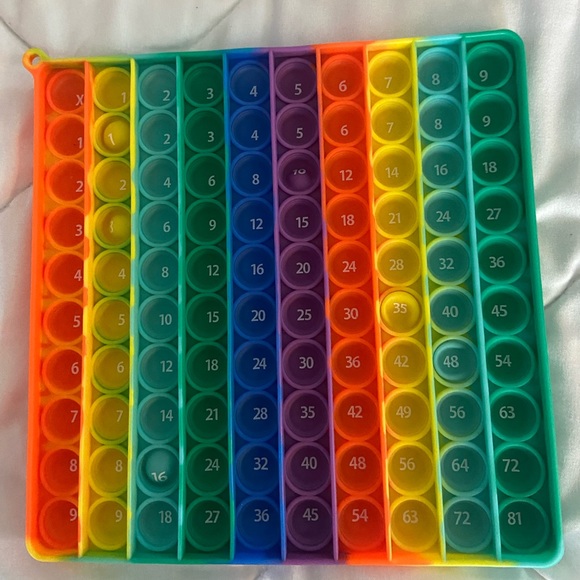 Popit multiplication chart - Picture 1 of 2